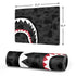 Shark Teeth Grey Street Camo Gaming Mouse Pad